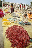 Khajuraho village - the market 